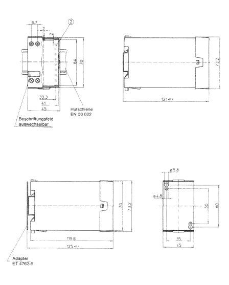 Evaluation unit NLSW45-3 Ex, flow monitoring for ATEX areas