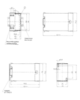 Unità di valutazione del monitor di flusso d'aria NLSW45-3 SIL1 con uscita analogica