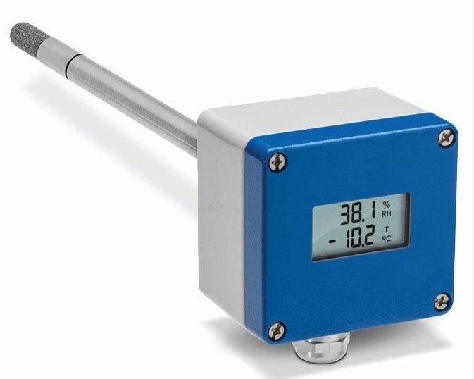 HumiGuard® HT210 – Feuchtigkeits- und Temperaturtransmitter Industrie, Kanal- oder Wandversion, Kombinierbar mit S-Sonden, Sonden austauschbar, MODBUS