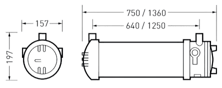 Lampe ATEX KRATEx pour zones ATEX 1, 21