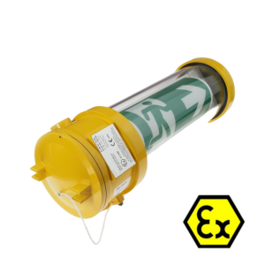 Lampada ATEX KRATEx 300 Uscita di emergenza, con pittogramma, per zone ATEX 1, 21