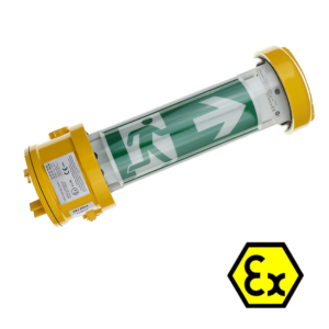 Lampada ATEX KRATEx 300 Uscita di emergenza, con pittogramma, per zone ATEX 1, 21