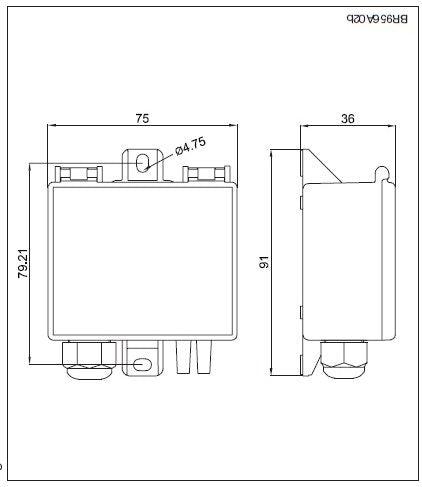 PTH-3502 Pressure transmitter up to 5,000 Pa with analog output