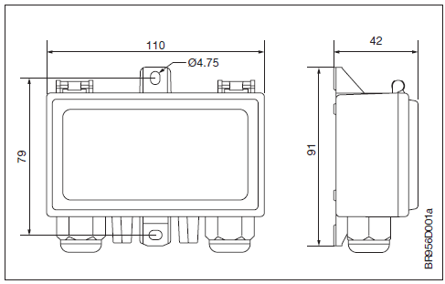 PTH-6501-2 Transmetteur de pression jusqu'à 5.000 Pa et avec Modbus (Transmetteur de pression double Modbus RTU)