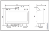 PTH-6501-2 Transmetteur de pression jusqu'à 5.000 Pa et avec Modbus (Transmetteur de pression double Modbus RTU)