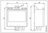 PTH-6502 Pressure transmitter up to 5,000 Pa with Modbus and Quickplug™ connection