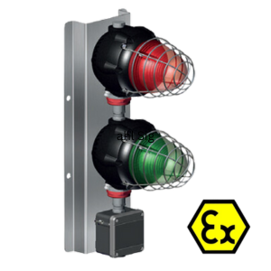 Lampe flash au xénon pour environnements ATEX zones 1, 21, 2, 22