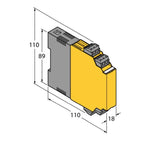 Transmetteur-séparateur d'alimentation à une ou deux voies, adapté à HumiGuard® HT130 ou HumiGuard® HT131