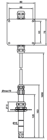 HumiGuard® HT200 - Trasmettitore di umidità e temperatura per ambienti fino a 125°C