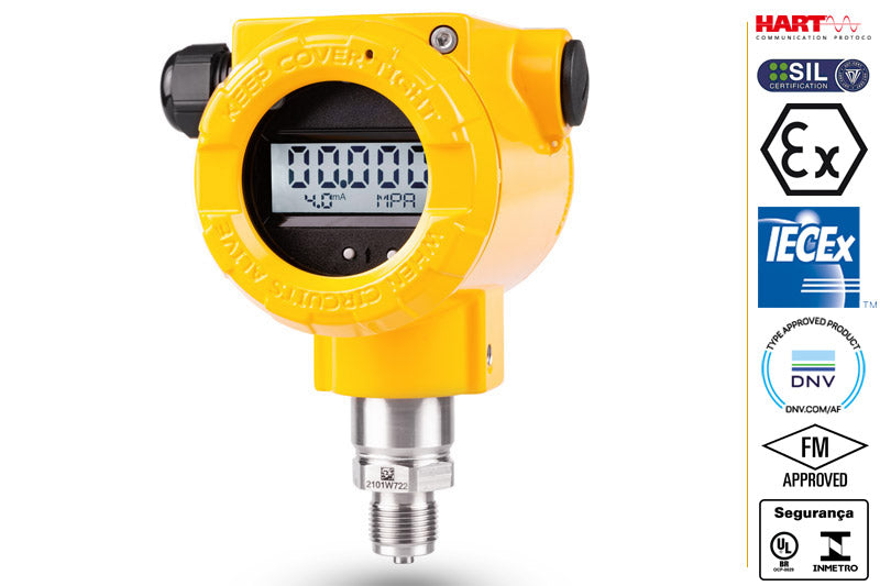 PressGuard® PT401 Ex SIL robuster Drucktransmitter mit Display - optional für ATEX und SIL2/3 zertifiziert